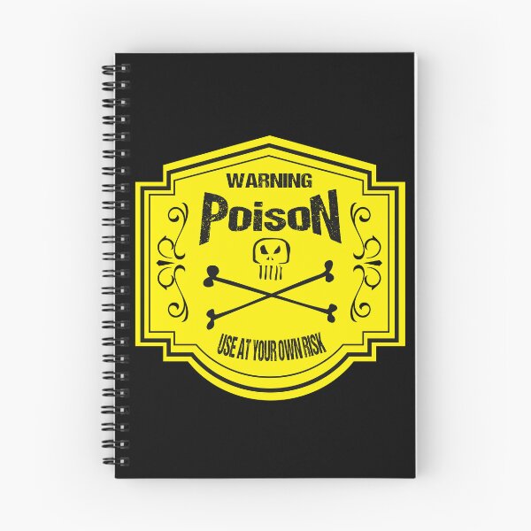 Item preview, Vintage Poison Label Yellow designed and sold by SimonSay.