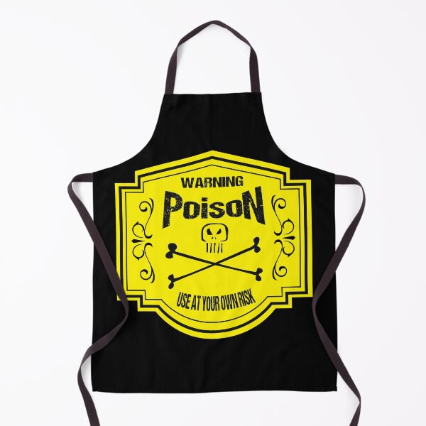 Item preview, Vintage Poison Label Yellow designed and sold by SimonSay.