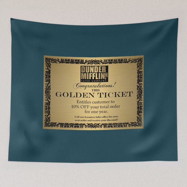 Item preview, Golden Ticket   designed and sold by PatchMates.