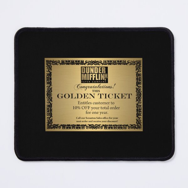 Item preview, Golden Ticket designed and sold by PatchMates.