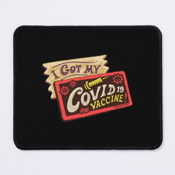 Item preview, I Got My Covid Vaccine! Golden Ticket  designed and sold by PatchMates.