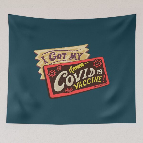 Item preview, I Got My Covid Vaccine! Golden Ticket  designed and sold by PatchMates.