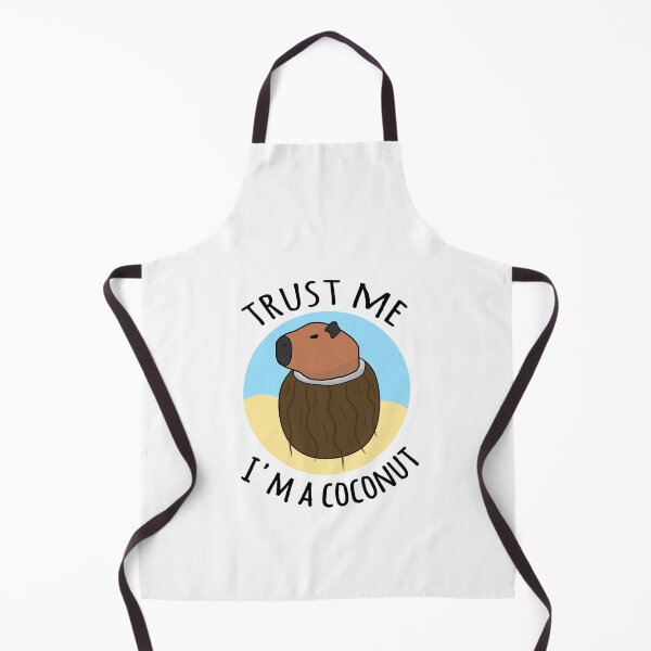 Item preview, Trust me I'm a coconut capybara meme designed and sold by EnzoVectorism.