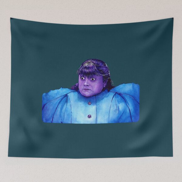 Item preview, Violet chocolate factory watercolor   designed and sold by PatchMates.