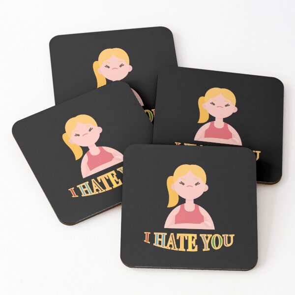 Item preview, I Hate You Emoji Sticker designed and sold by hakimhl.