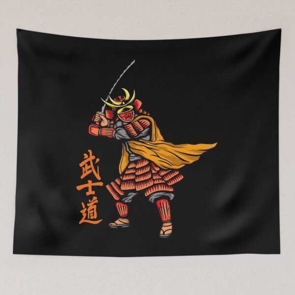 Item preview, Samurai - demon face - Classic  designed and sold by rubudarleyl.