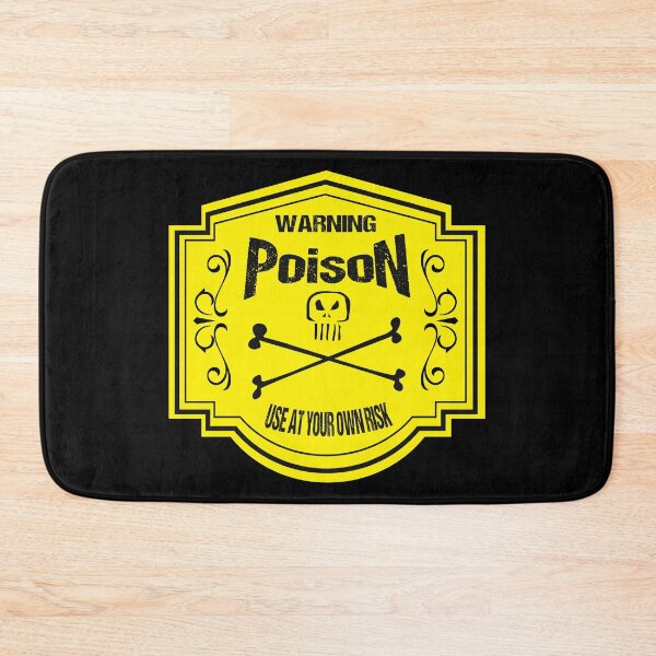 Item preview, Vintage Poison Label Yellow designed and sold by SimonSay.