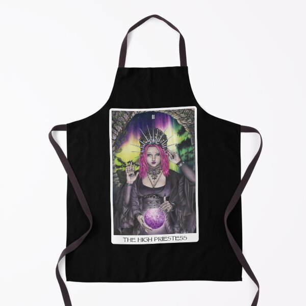 Item preview, The High Priestess Tarot Card Art - Black designed and sold by Artbykayleighb.