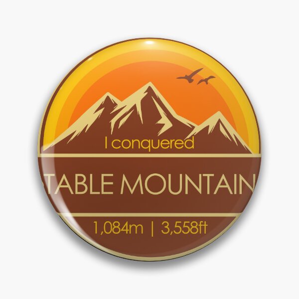 Item preview, I Conquered Table Mountain Hiker's Collectable designed and sold by LegsMiserable.