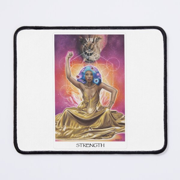 Item preview, Strength Tarot Card - White designed and sold by Artbykayleighb.