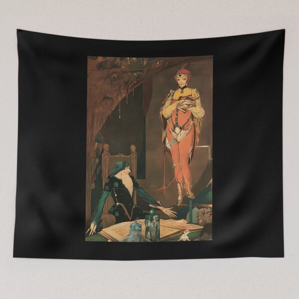 Item preview, faust and mephistophelese harry clarke designed and sold by gordeishakuni.