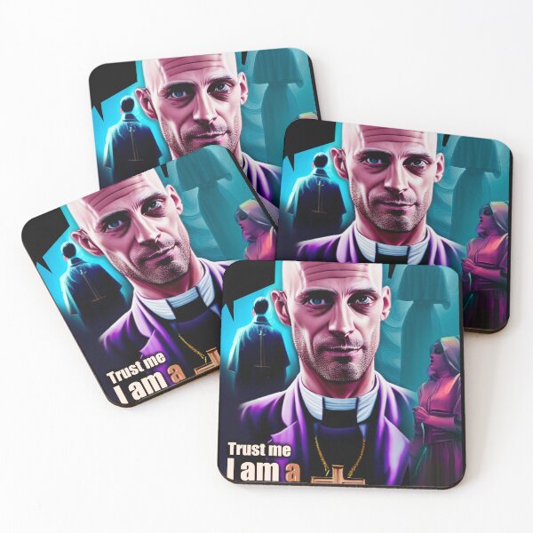 Item preview, Johnny Sins Caricature (Priest) designed and sold by IcalsaidArt.