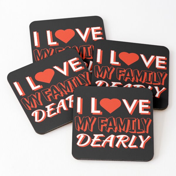 Item preview, I love my family dearly designed and sold by Fashimation20.