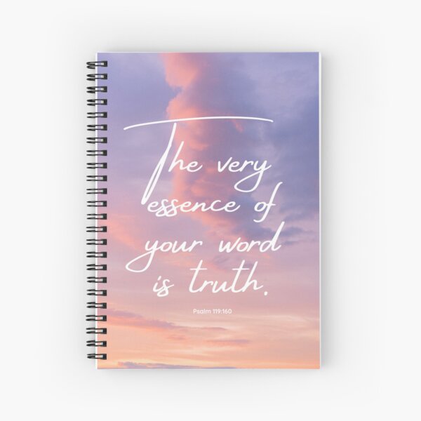 2023 Year Text The very essence of your word is truth JW Spiral Notebook