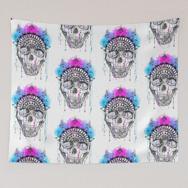 Item preview, Watercolor Skulldala II designed and sold by PathosArt.