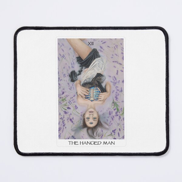 Item preview, The Hanged Man Tarot Card - White designed and sold by Artbykayleighb.