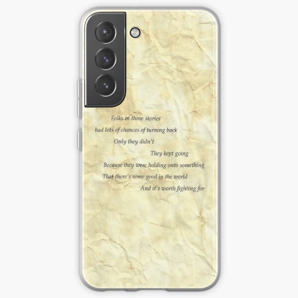 samwise le courageux parle Coque souple Samsung Galaxy