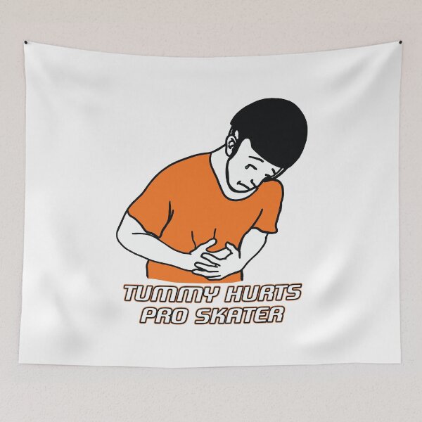 Item preview, Tummy Hurts Pro Skater designed and sold by Big Twelve.