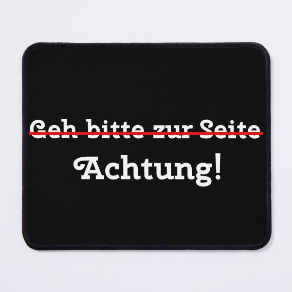 Item preview, please to the side, attention, Palatinate sayings designed and sold by Kirei-Lily.