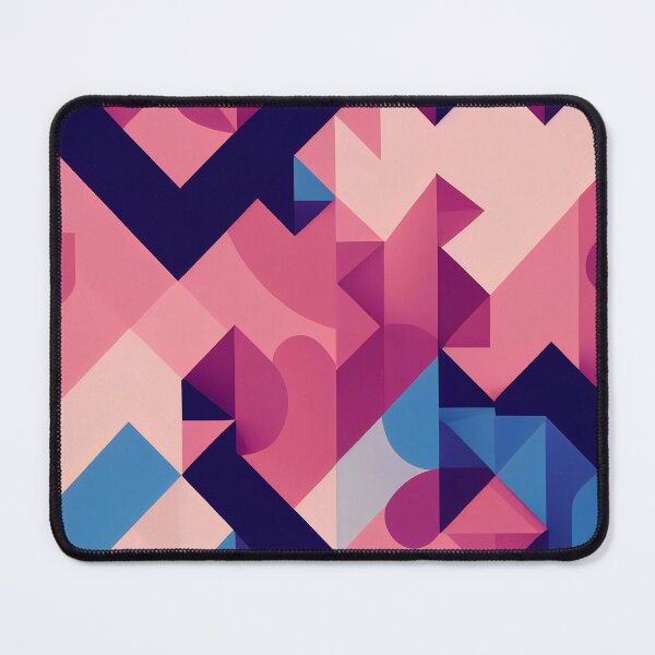 Item preview, Pink and blue geometric designed and sold by njiiz.