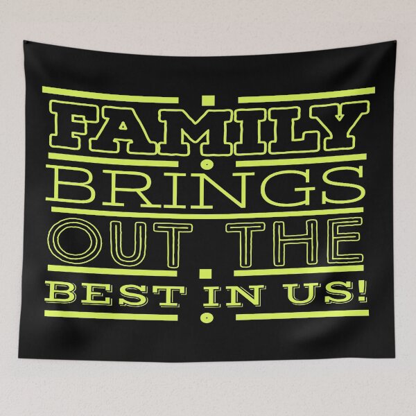 Item preview, Family brings out the best in us. designed and sold by Fashimation20.
