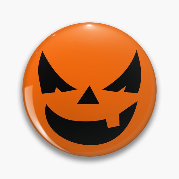 Item preview, "Horner" Jack O'Lantern - Halloween- Pumpkin, Orange, Black, All Hallows Eve, Simple, Contemporary designed and sold by CanisPicta.