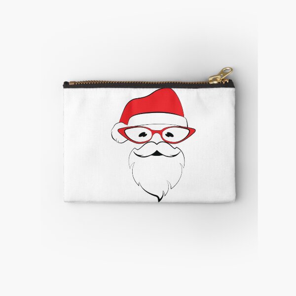 Item preview,  Cool Santa in red vintage glasses   designed and sold by FaddyFog.