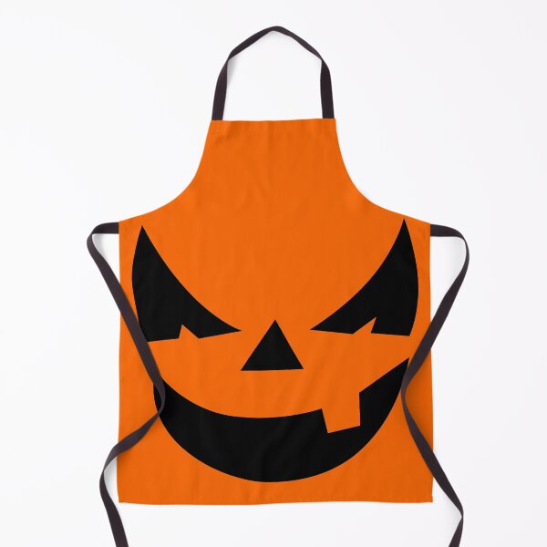 Item preview, "Horner" Jack O'Lantern - Halloween- Pumpkin, Orange, Black, All Hallows Eve, Simple, Contemporary designed and sold by CanisPicta.