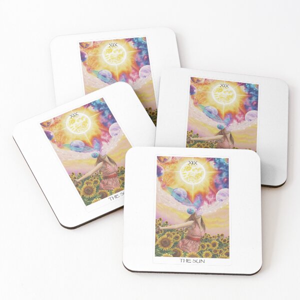 Item preview, The Sun Tarot Card - White designed and sold by Artbykayleighb.