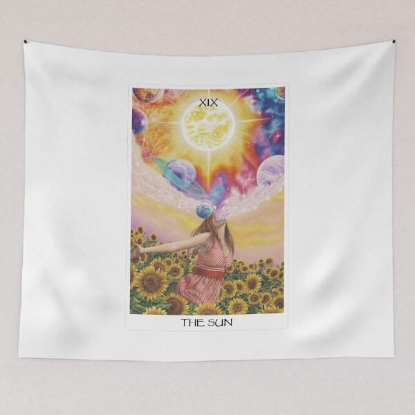 Item preview, The Sun Tarot Card - White designed and sold by Artbykayleighb.