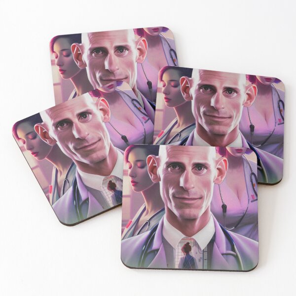Item preview, Johnny Sins Caricature (Doctor) designed and sold by IcalsaidArt.