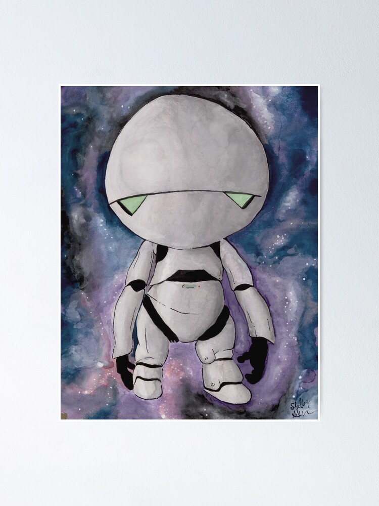 Marvin The Paranoid Android Posters and Art Prints for Sale