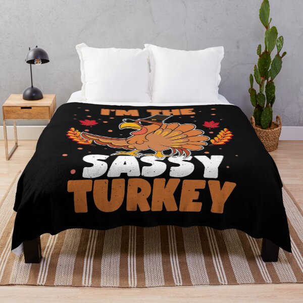 Item preview, I'm The Sassy Turkey Shirt Funny Thanksgiving Turkey Gobble designed and sold by BestTshirtArt.