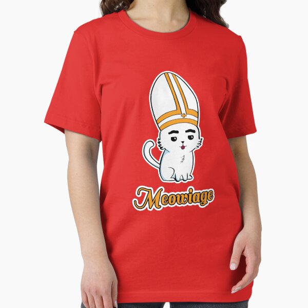 Item preview, Meowiage Funny Cat Parody Marriage Priest designed and sold by wenarts.