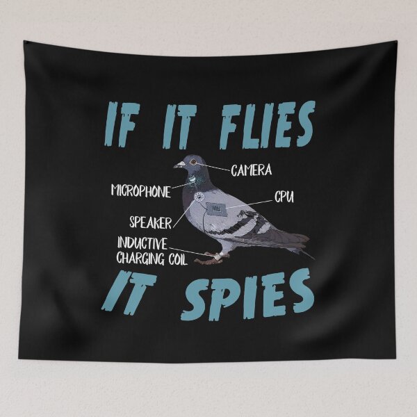 Item preview, Birds Are Not Real Funny Bird Spies Conspiracy Theory Birds designed and sold by wienssyzdeks.
