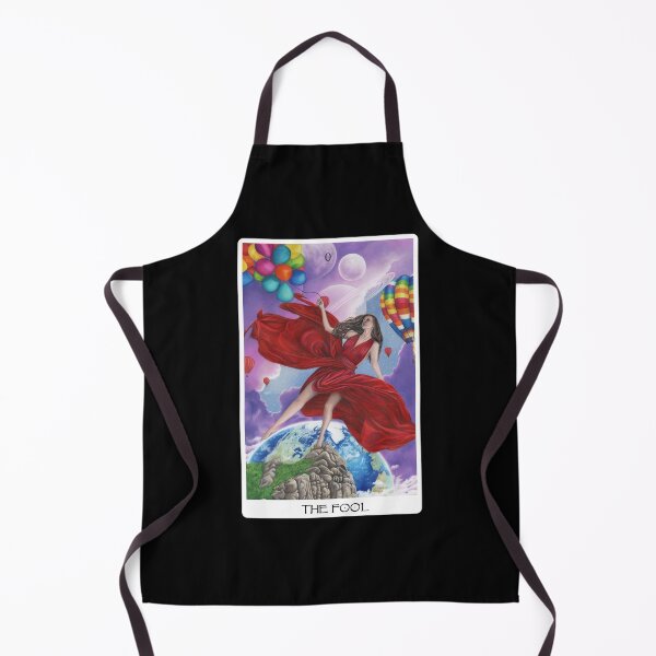 Item preview, The Fool Tarot Card - Black designed and sold by Artbykayleighb.