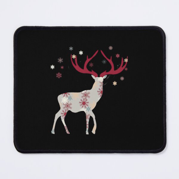 Item preview, snowflake christmas stag i amanda lakey transparent designed and sold by rubudarleyl.