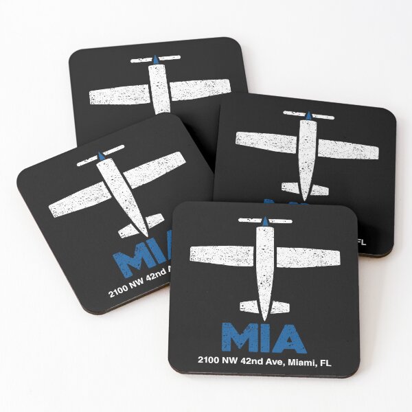 Item preview, Miami Airport Gift for Pilots designed and sold by Venue Pin.