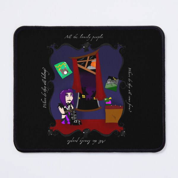 Item preview, Goth Girl In Her Room designed and sold by CoolKidsTable.