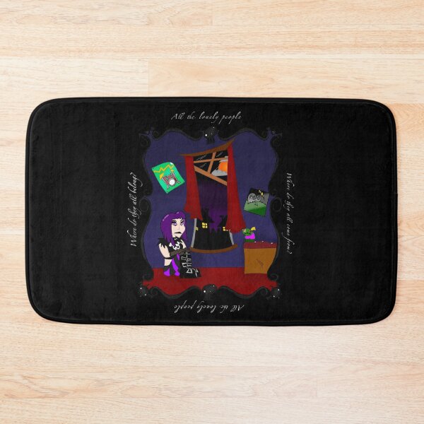 Item preview, Goth Girl In Her Room designed and sold by CoolKidsTable.