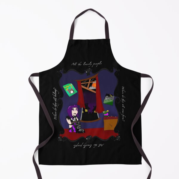 Item preview, Goth Girl In Her Room designed and sold by CoolKidsTable.