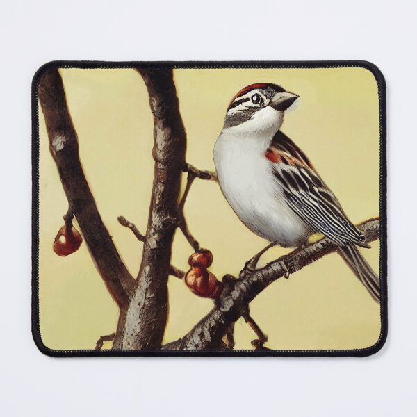 Item preview, Sparrow On A Bonsai Tree Branch designed and sold by john-ess.