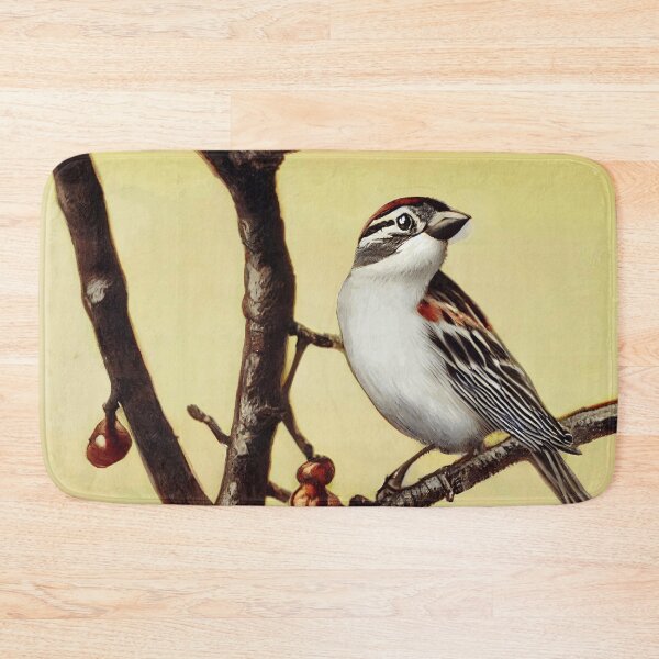 Item preview, Sparrow On A Bonsai Tree Branch designed and sold by john-ess.