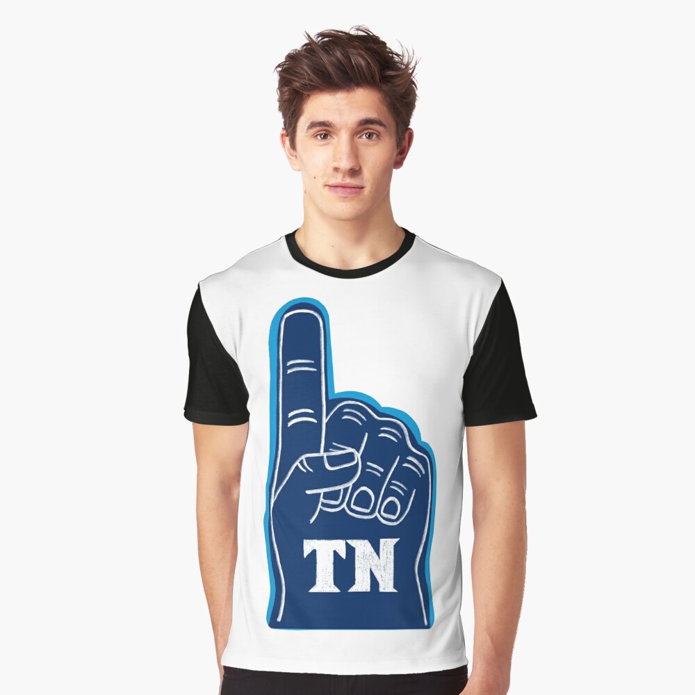 Tennessee Titans foam finger Poster for Sale by sblackw8