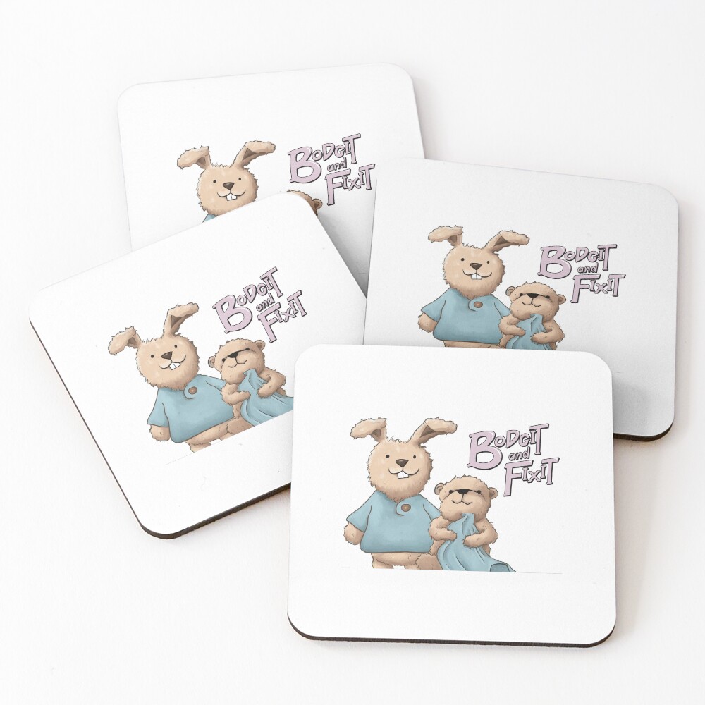 Item preview, Coasters (Set of 4) designed and sold by BodgitandFixit.