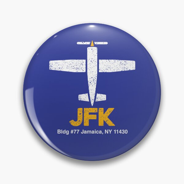 Item preview, New York Airport Gift for Pilots designed and sold by Venue Pin.