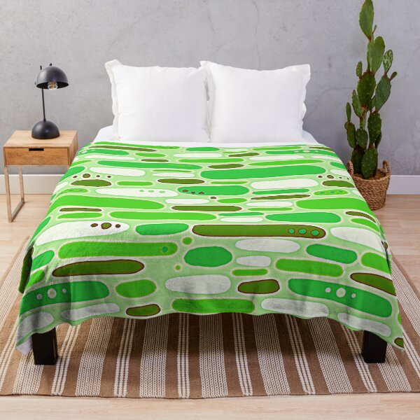 Item preview, Mid-Century Modern Green, Cream, And Lime Abstract Pattern designed and sold by DEC02.
