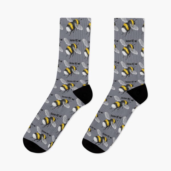 Item preview, Solitary BEE-ing! (On Grey) designed and sold by PawsitiveMum.