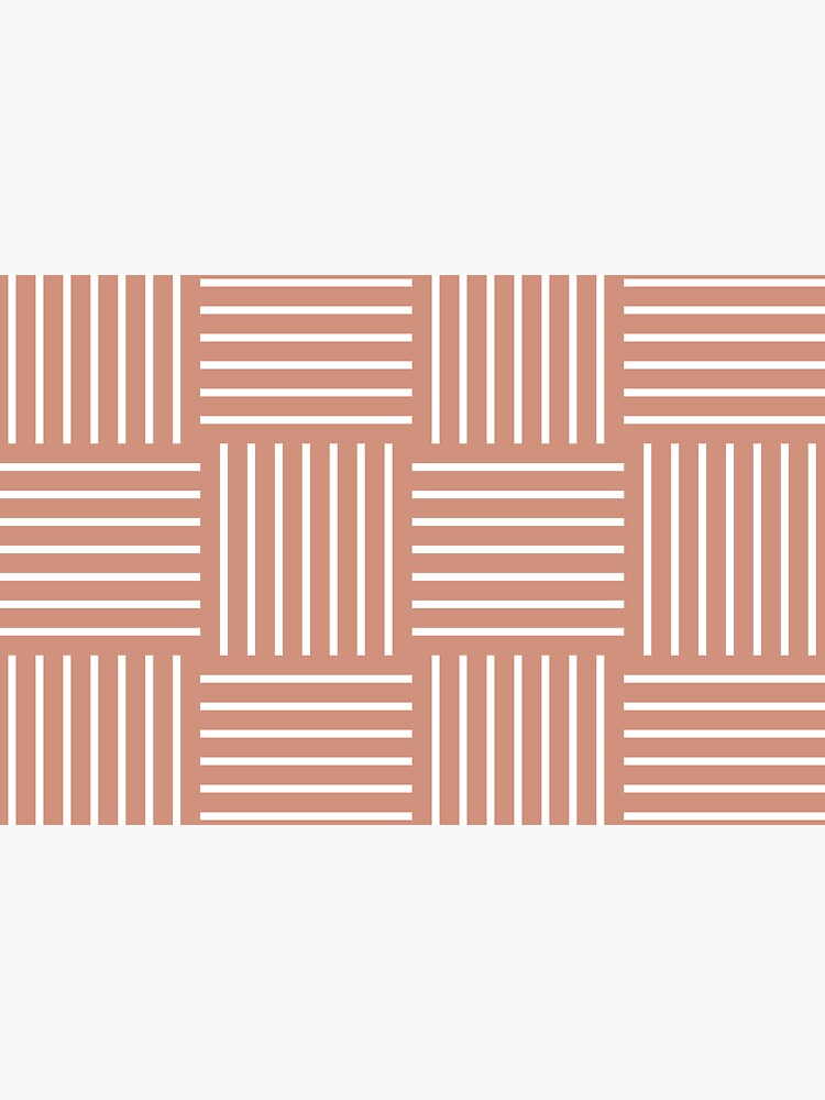 Peach Stripes Vinyl - 1079