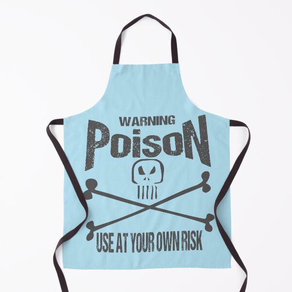Item preview, Warning Skull Poison Label Use at your own Risk #3 designed and sold by SimonSay.